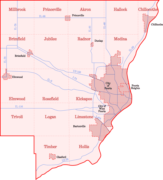 townships map